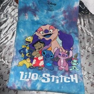 Disney Lilo & Stitch Blue and Purple Tee